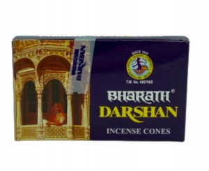 Kadzidełka indyjskie stożkowe bharath Darshan
