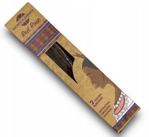 Rzemieślnicze Organiczne Kadzidełka Red Rose 10szt