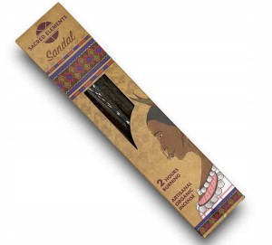 Rzemieślnicze Organiczne Kadzidełka Drzewo Sandałowe 10szt