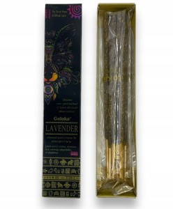 Kadzidełka organiczne Goloka Lawenda 8szt