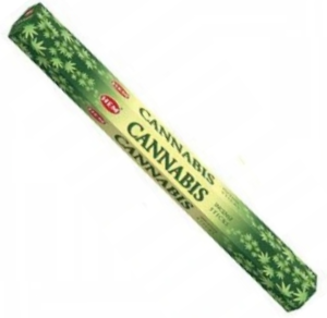 Kadzidełka indyjskie długie Cannabis 20szt Hem