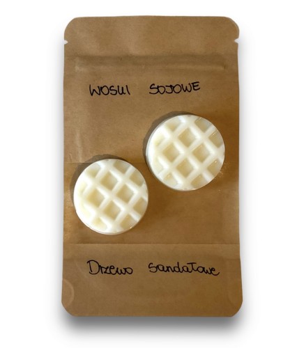 Woski zapachowe sojowe Drzewo Sandałowe 15g