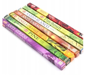 Kadzidła indyjskie losowy zapach 1 opakowanie