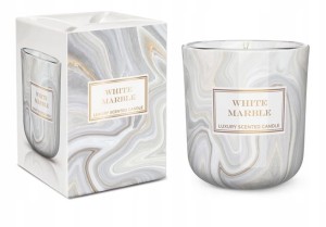 Świeca zapachowa Bartek Candles White Marble 150g