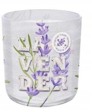 Świeca zapachowa Bartek Candles Lawenda 150g