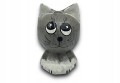 Figurka Kot z drewna szary 8cm