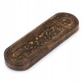 Owalna Podstawka pod Kadzidełka 30x10cm Kwiaty