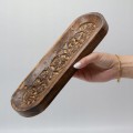 Owalna Podstawka pod Kadzidełka 30x10cm Kwiaty
