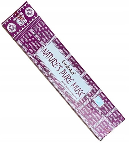 Kadzidełka indyjskie Goloka Nature's Piżmo 16g