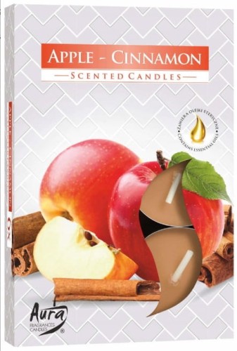 Podgrzewacze zapachowe Jabłko Cynamon 6szt