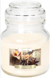 Świeca zapachowa w słoiku Wanilia 28h