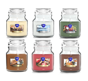 Zestaw Świec Świąteczne zapachy 6szt