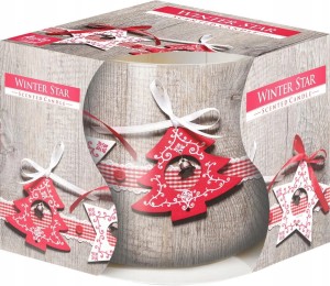 Świeca zapachowa Gwiazdka 20h