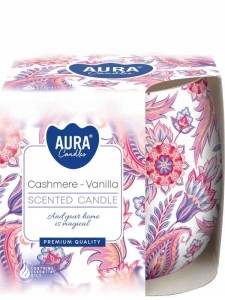 Świeca zapachowa Kaszmir Wanilia 20h BISPOL