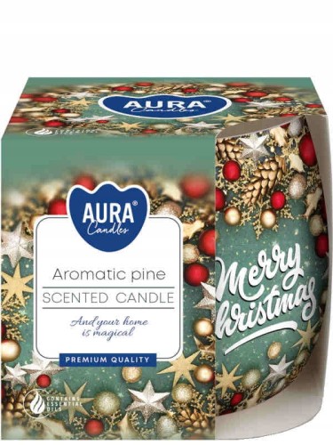 Świeca zapachowa Pachnąca Sosna 20h BISPOL