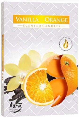Podgrzewacze zapachowe WANILIA POMARAŃCZA 6szt