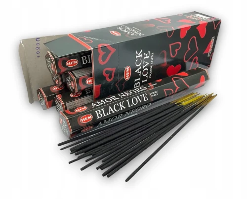 Kadzidełka zapachowe HEM Black Love 120szt