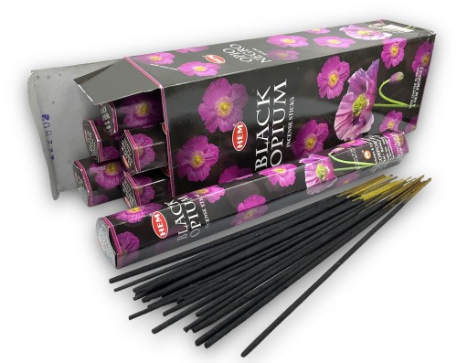 Kadzidełka indyjskie HEM Black Opium 120szt