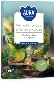 Podgrzewacze zapachowe Ziołowa Lemoniada 6szt