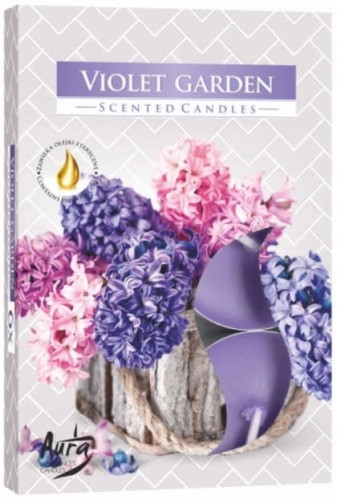 Podgrzewacze zapachowe Fioletowy Ogród 6szt