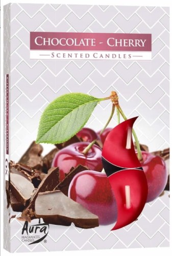Podgrzewacze zapachowe Czekolada Wiśnia 6szt
