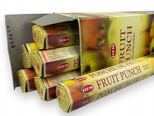 Kadzidełka indyjskie Fruit Punch 120szt HEM
