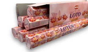 Kadzidełka zapachowe Lotos 120szt HEM