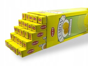 Kadzidełka zapachowe HEM Lemon Cytryna 200szt