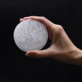 Mała Okrągła Płytka Selenitowa 8 cm Drzewo Życia