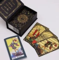 Zestaw Kart Tarota ze Złotą Folią - Niech Zacznie Się Magia
