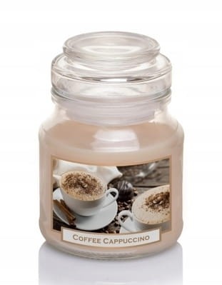 Świeca zapachowa w słoiku Cappuccino 130g