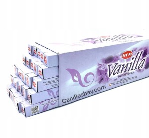 Kadzidełka indyjskie Hem Wanilia 200szt