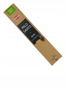 Kadzidełka naturalne HEM Palo Santo Piżmo 15g