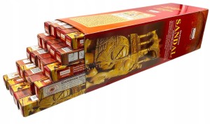 Kadzidełka indyjskie 175szt – Drzewo Sandałowe | Darshan Incense
