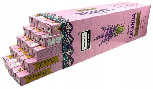 Kadzidełka Masala 175szt – Lawenda | Darshan Incense