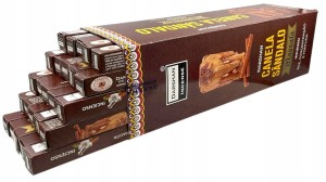 Kadzidełka Masala 175szt – cynamon i sandałowiec | Darshan Incense