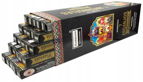 Kadzidełka Masala 175szt – 7 Archaniołów | Darshan Incense