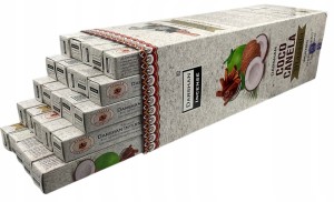 Kadzidełka Masala 175szt – kokos cynamon | Darshan Incense