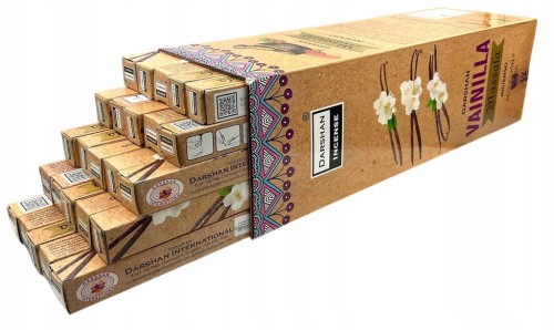 Kadzidełka Masala 175szt – wanilia | Darshan Incense
