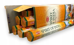 Kadzidełka zapachowe Spirit of India 120szt HEM