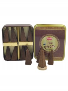 Kadzidełka stożkowe Hem Luxury Bakhour Kuwaiti 12szt