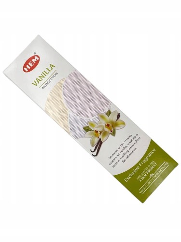 Kadzidełka indyjskie Hem Wanilia 25g Tall Box