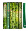 Kadzidełka HEM Leafy Collection 120szt + podstawka