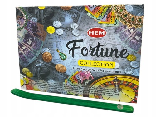 Kadzidełka HEM Fortune Collection 120szt + podstawka