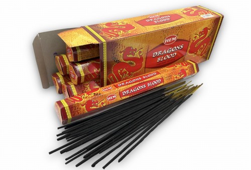 Kadzidełka indyjskie Smocza Krew 120szt HEM