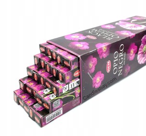 Kadzidełka indyjskie Hem Black Opium  200szt