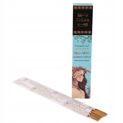 Kadzidełka etniczne Golden Fusion Palo Santo Frankincense 15g