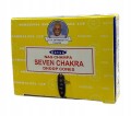 Kadzidełka Stożkowe Seven Chakra SATYA 12szt