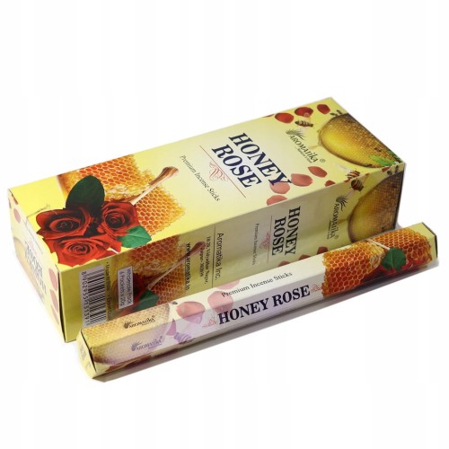 Kadzidełka zapachowe Aromatika - Miodowa Róża 20szt