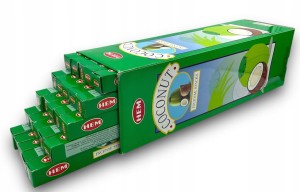 Kadzidełka indyjskie Hem Coconut Kokos 200szt